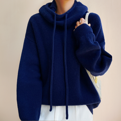 Women's Cozy Knit Hoodie | Belluvyn