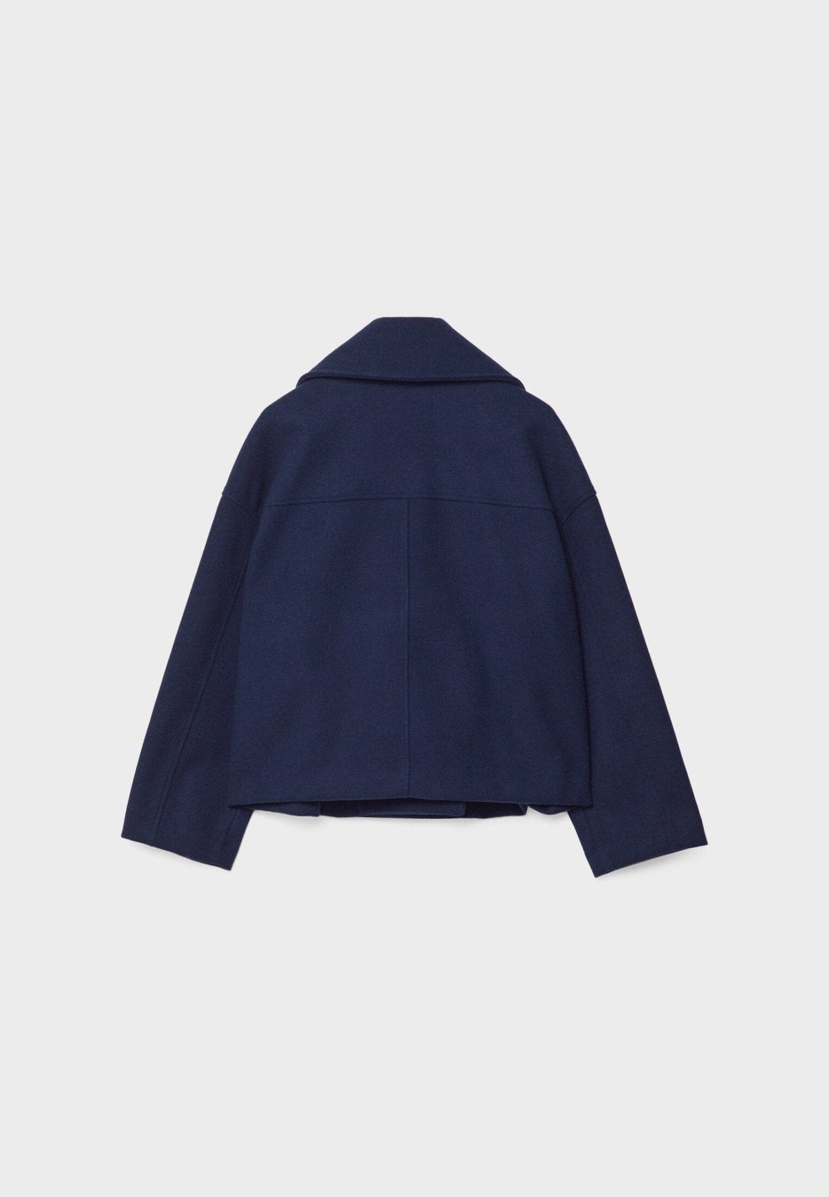 Women's Cropped Double-Breasted Jacket | Belluvyn