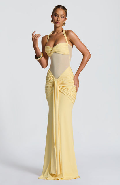 Women's Lemon Wedding Dress | Belluvyn