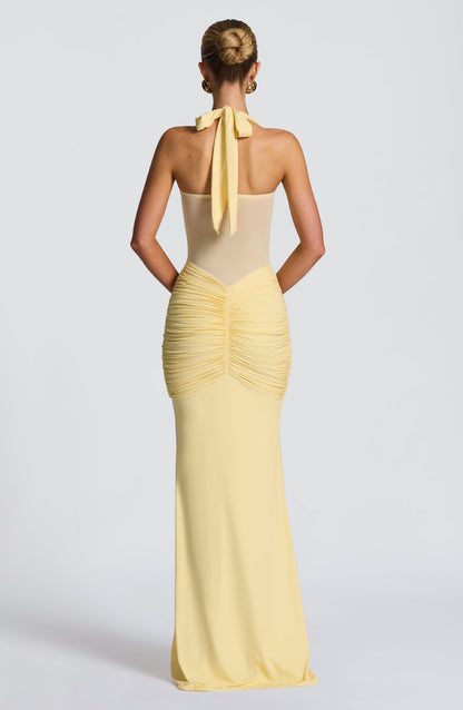 Women's Lemon Wedding Dress | Belluvyn