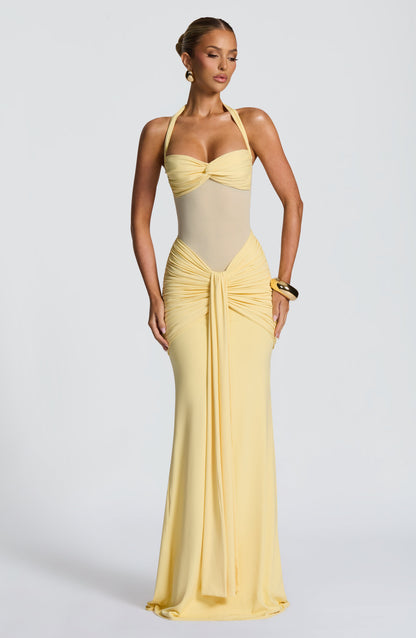 Women's Lemon Wedding Dress | Belluvyn