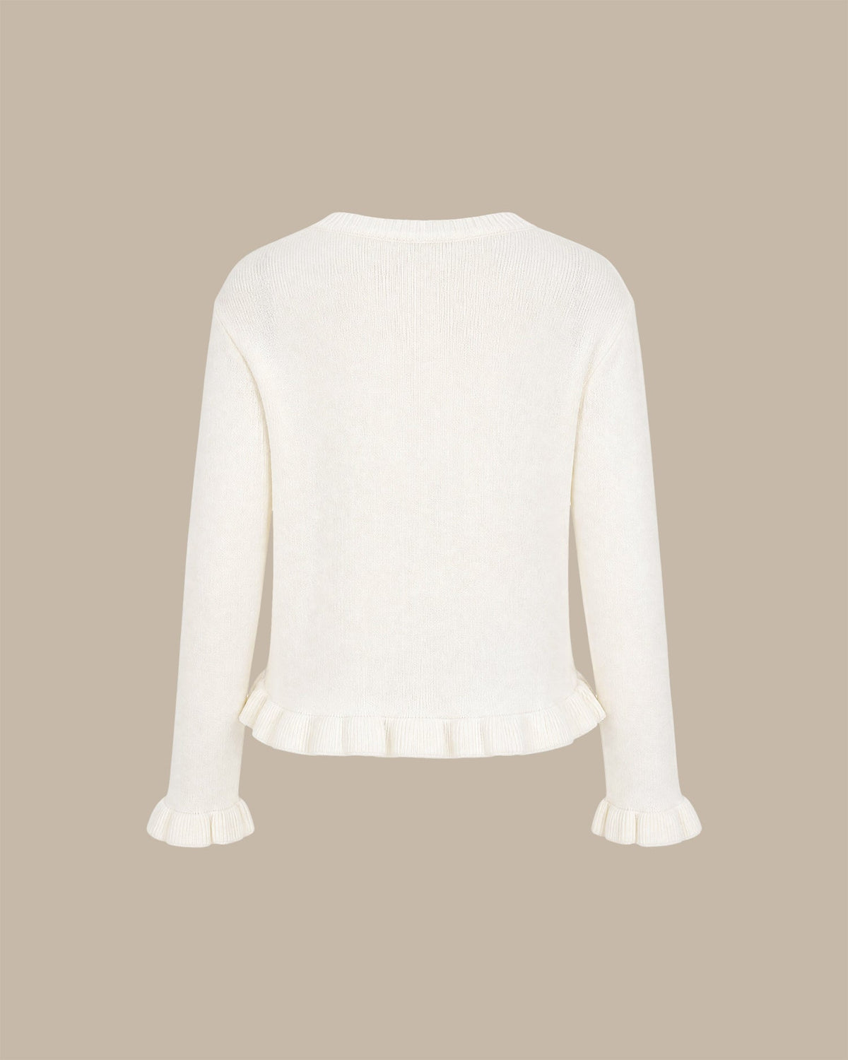 Women's Single Structured Breasted Knit Cardigan | Belluvyn