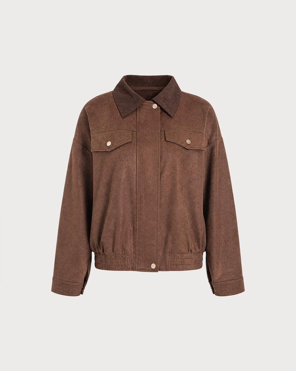 Women's Zipper Button Jacket | Belluvyn