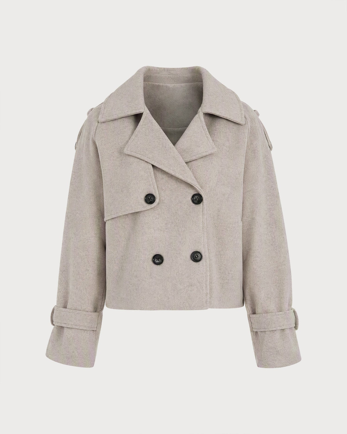 Women's Double Breasted Pockets Jacket | Belluvyn