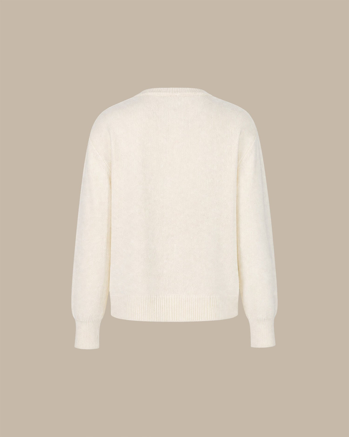 Women's Round Neck Button Knit Cardigan | Belluvyn