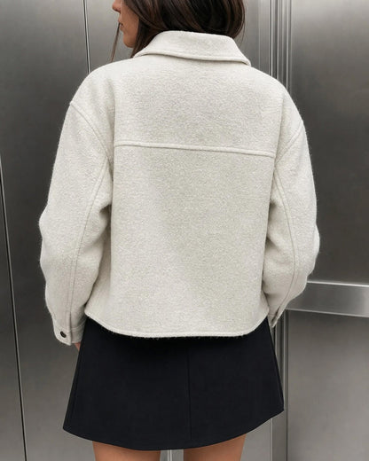 Women's Zipper Pockets Jacket | Belluvyn