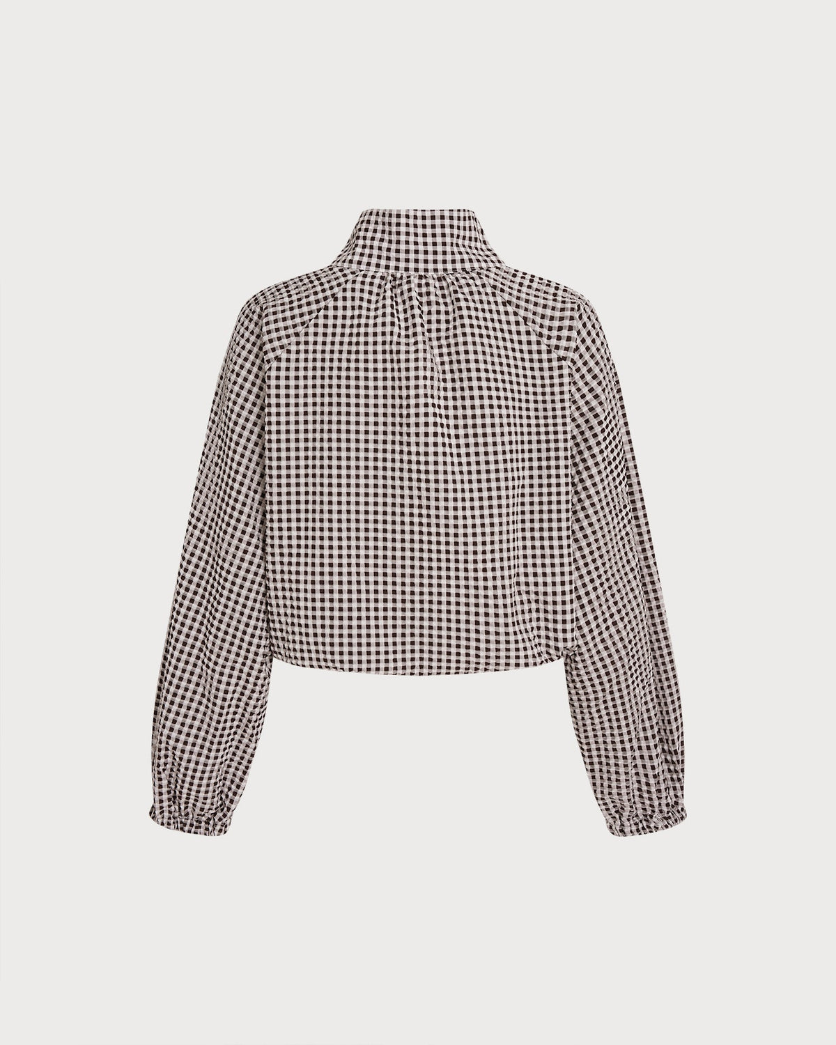 Women's Single Breasted Plaid Jacket | Belluvyn