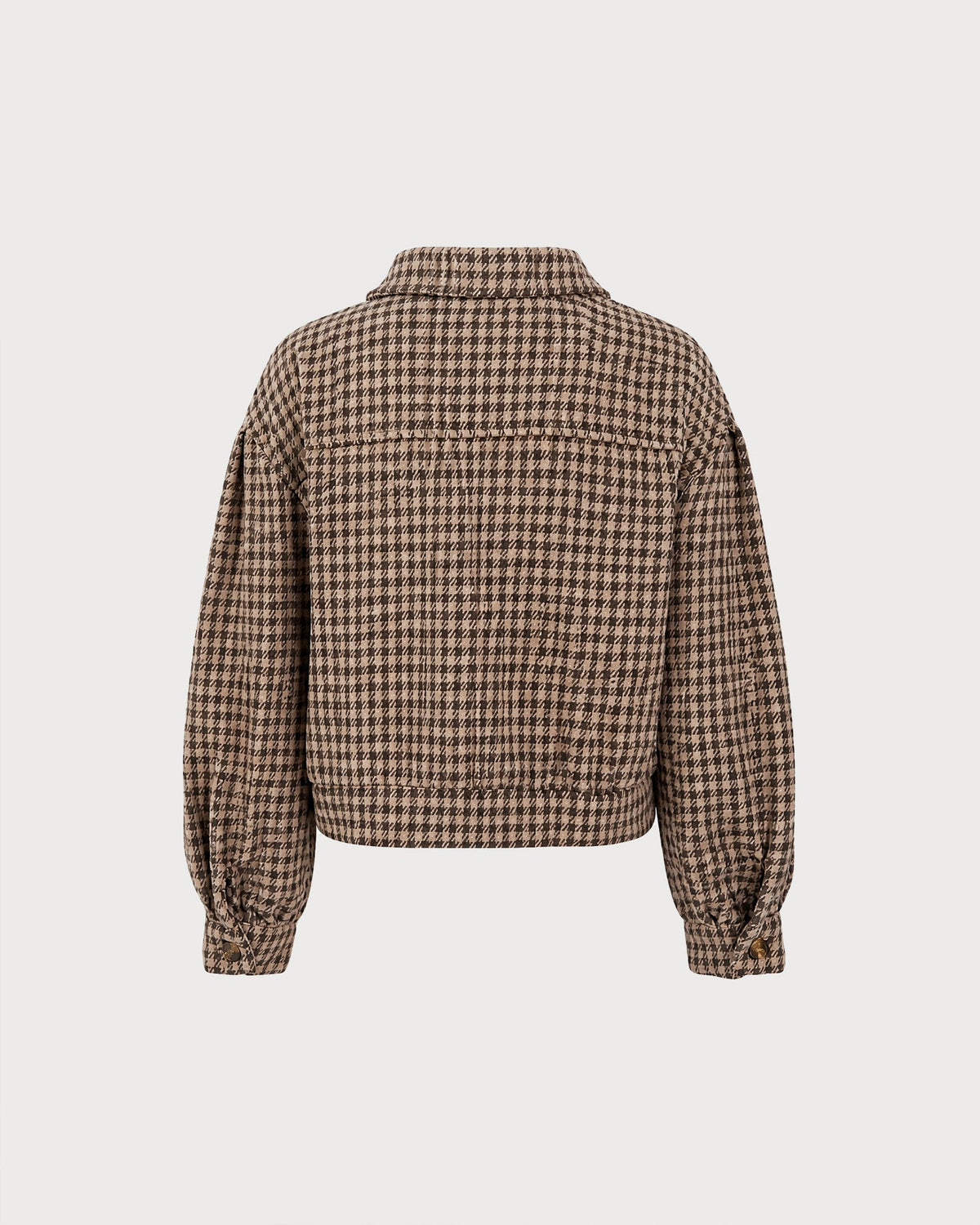 Women's Geometric Button Jacket | Belluvyn