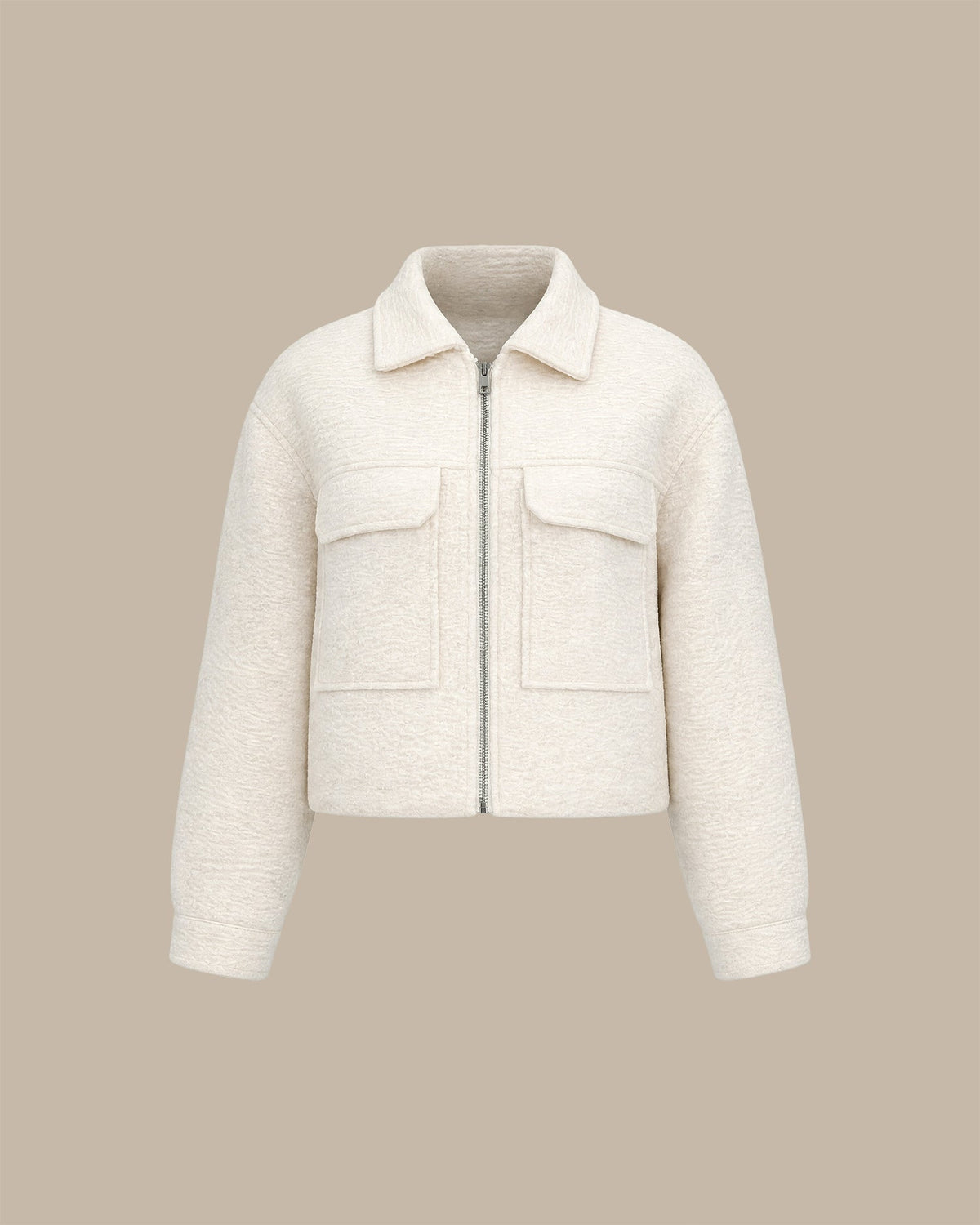 Women's Zipper Pockets Jacket | Belluvyn