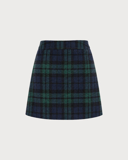 Women's Elastic Waist A-Line Mini Skirt | Belluvyn